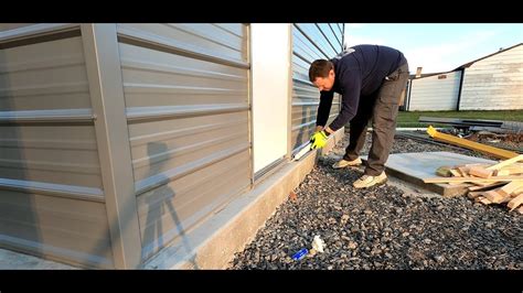 metal garage breaker installation